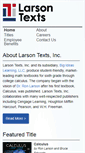 Mobile Screenshot of larsontexts.com